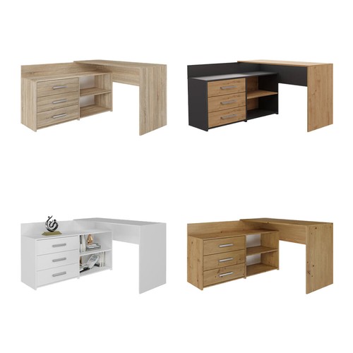 Modern shaped corner - corner, desk