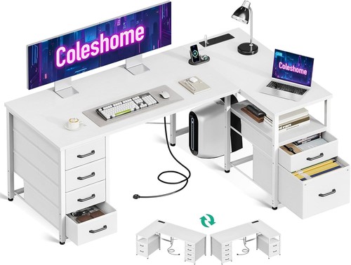 Coleshome computer corner desk - coleshome,