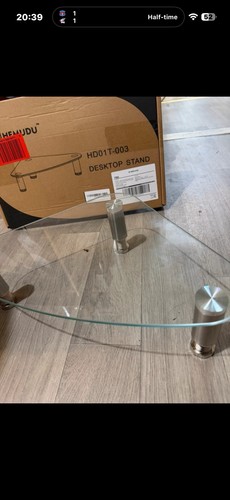 Corner desk stand - desk,