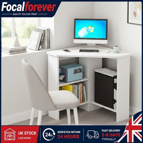 White wood office - white,