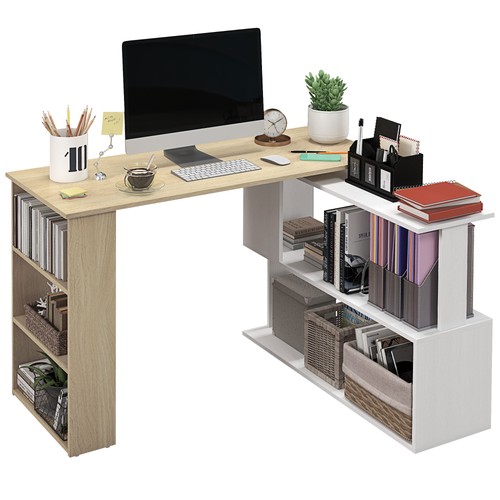 Homcom corner desk - homcom,