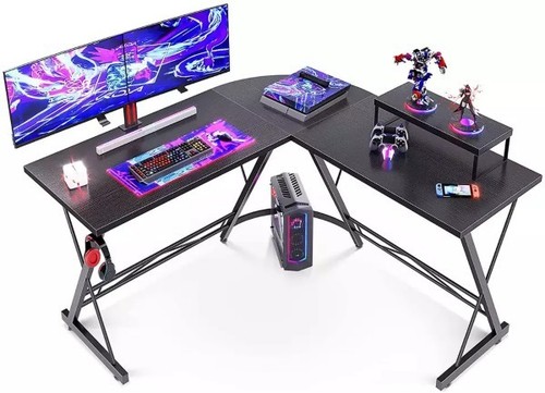 Shaped corner black gaming - corner,