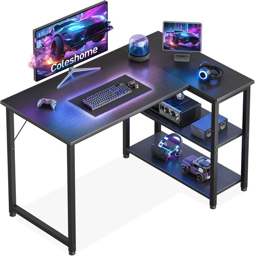 Shaped gaming desk 100x70cm - gaming,
