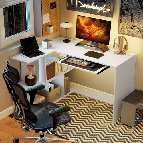 Shaped corner desk - l-shaped,
