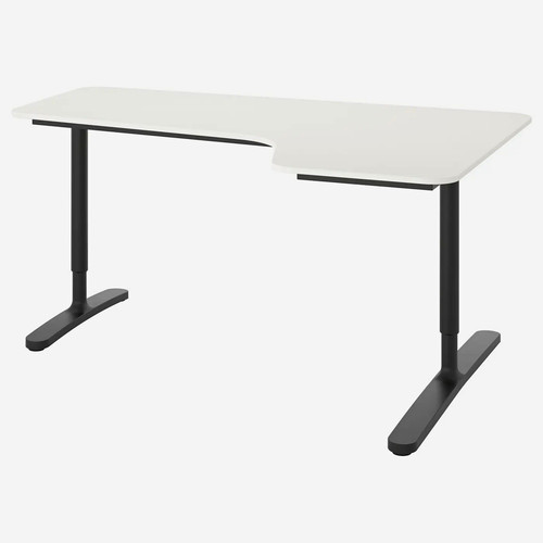 Ikea bekant corner desk - bekant, white