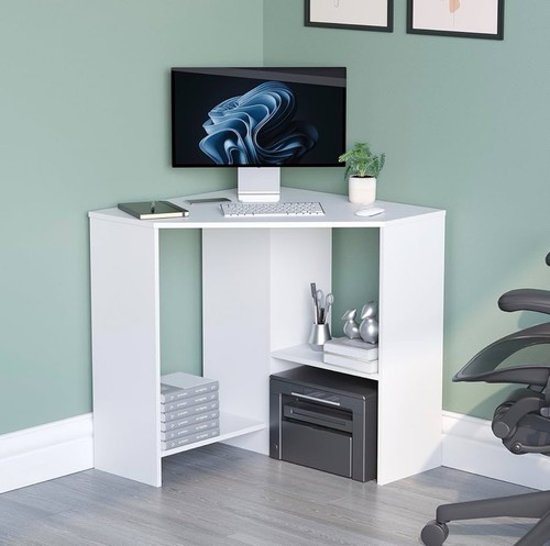 Corner computer desk with - desk,