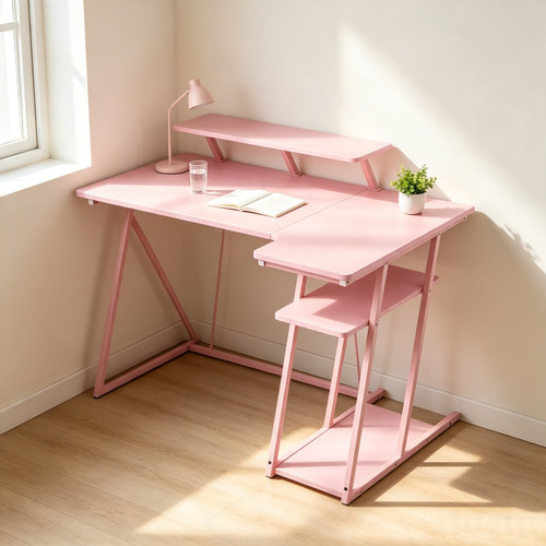Pink shaped computer gaming - pink,
