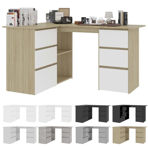 Shaped corner desk chipboard - corner,
