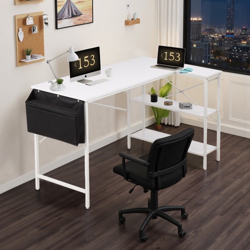 Wooden home office shaped - l,
