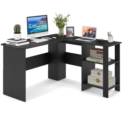 Shaped corner computer desk - corner,