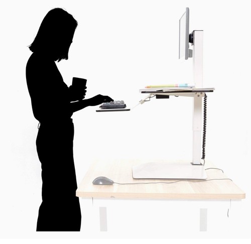 Standing desk converter white - standing,