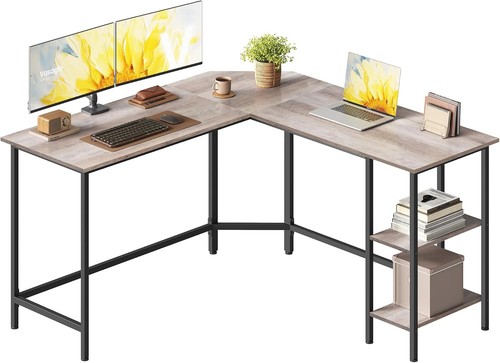 Computer desk shaped - l-shaped, corner